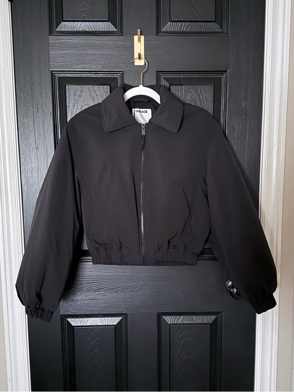 Garage Cropped Puffer Coat - New - Picture 2 of 7